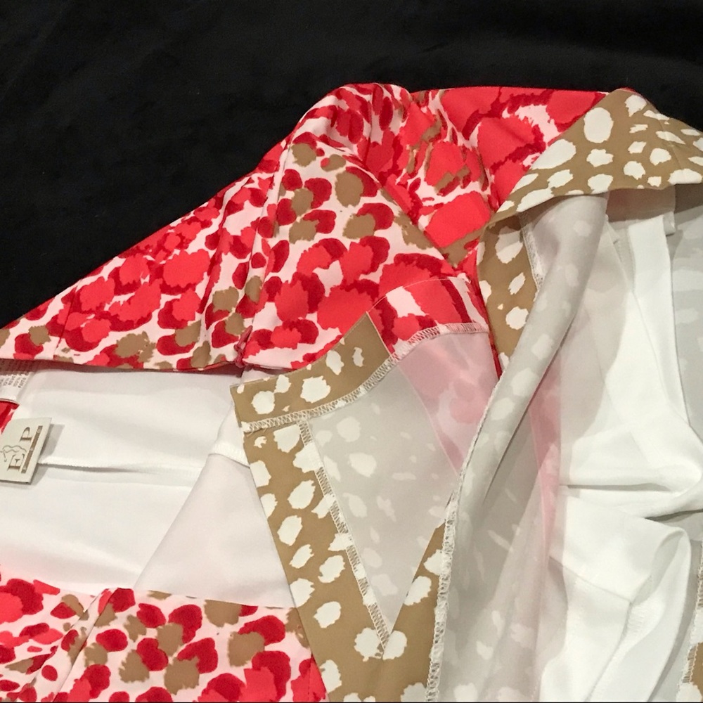 E P PRO Skort, golf:tennis Colorful leopard print - Picture 11 of 11